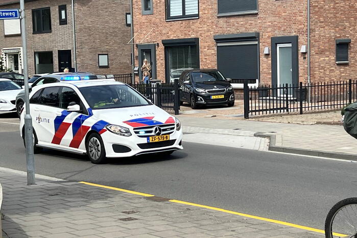 Kleine brand in appartementencomplex