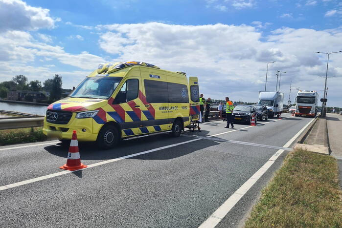 Kop-staartbotsing op Coenecoopbrug