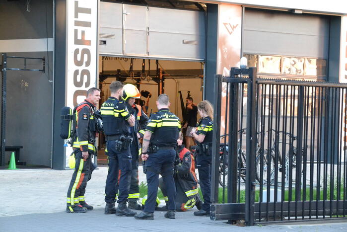 Gebouwbrand blijkt stof van werkzaamheden