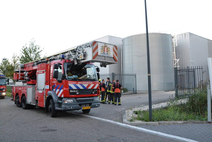 Gebouwbrand blijkt stof van werkzaamheden