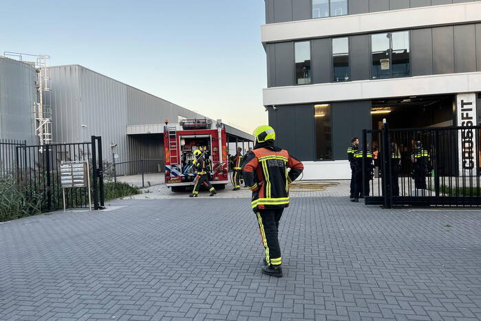 Gebouwbrand blijkt stof van werkzaamheden