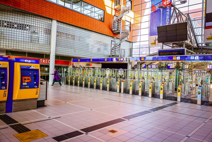 NS-station praktisch uitgestorven, treinverkeer ligt plat op vierde stakingsdag