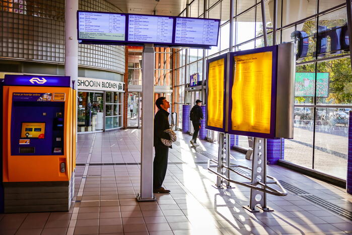NS-station praktisch uitgestorven, treinverkeer ligt plat op vierde stakingsdag