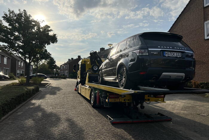 Gestolen Range Rover aangetroffen
