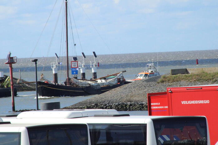 Minderjarig meisje overleden op schip door afgebroken giek
