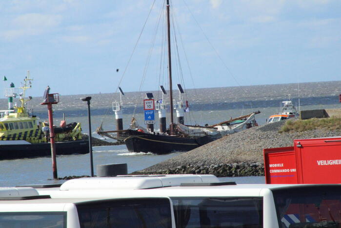 Minderjarig meisje overleden op schip door afgebroken giek