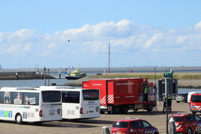 Minderjarig meisje overleden op schip door afgebroken giek