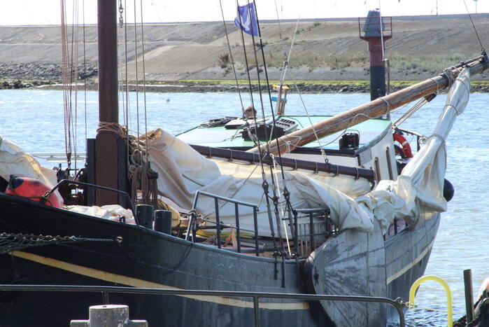 Minderjarig meisje overleden op schip door afgebroken giek