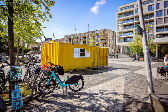 Hennepkwekerij nagebootst in container