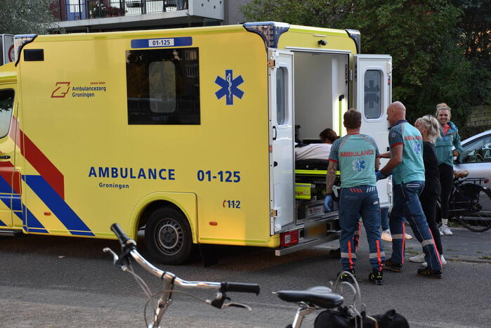 Fietser gewond na val