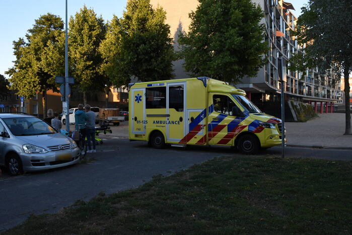 Fietser gewond na val