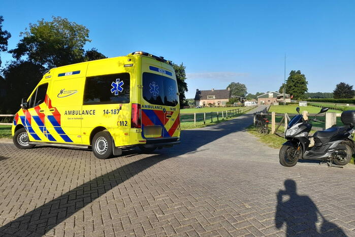 Twee weggebruikers gewond bij verkeersongeval