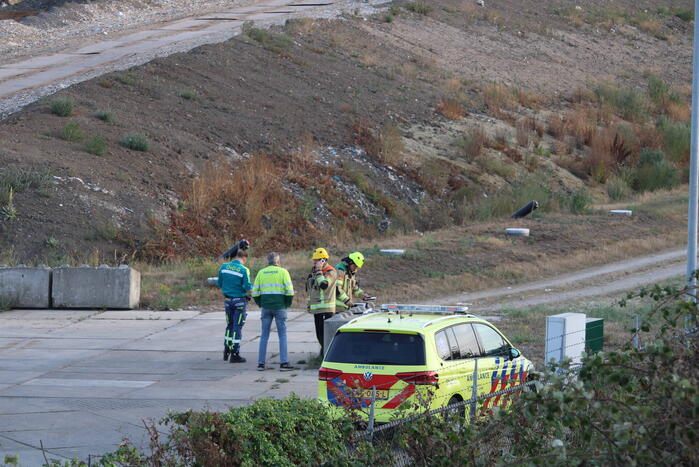 Grote rookontwikkeling bij hevige brand op stortplaats