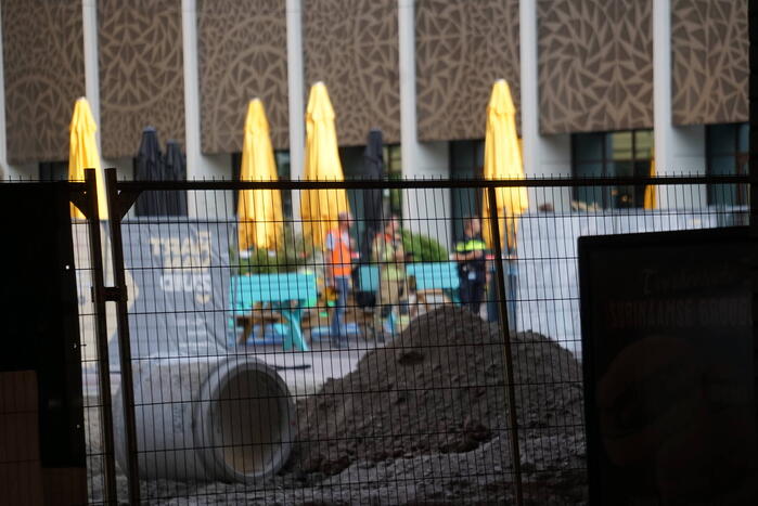 Winkels ontruimd vanwege gaslekkage