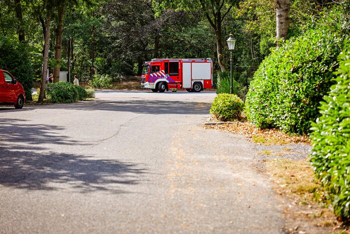 Flinke brand naast rangeerterrein Sportpark Bokkeduinen