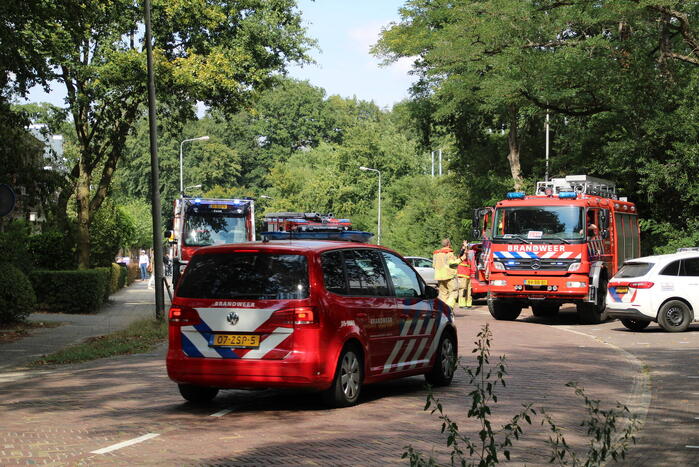 Flinke brand naast rangeerterrein Sportpark Bokkeduinen