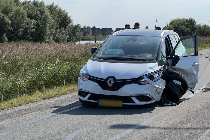 Gewonden bij frontale aanrijding