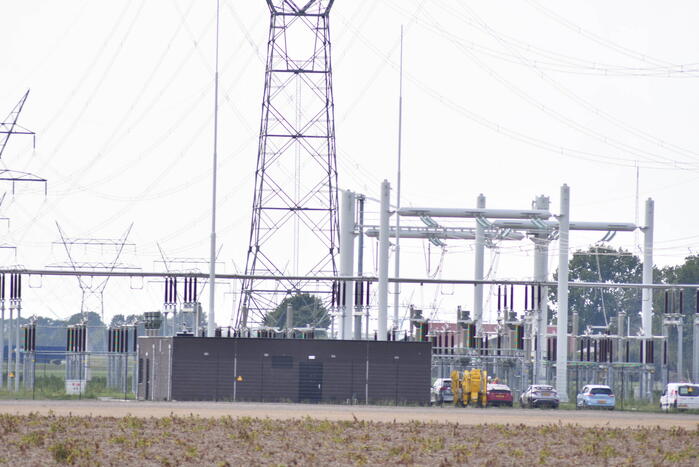 Grote stroomstoring vanwege brand in 150KV station