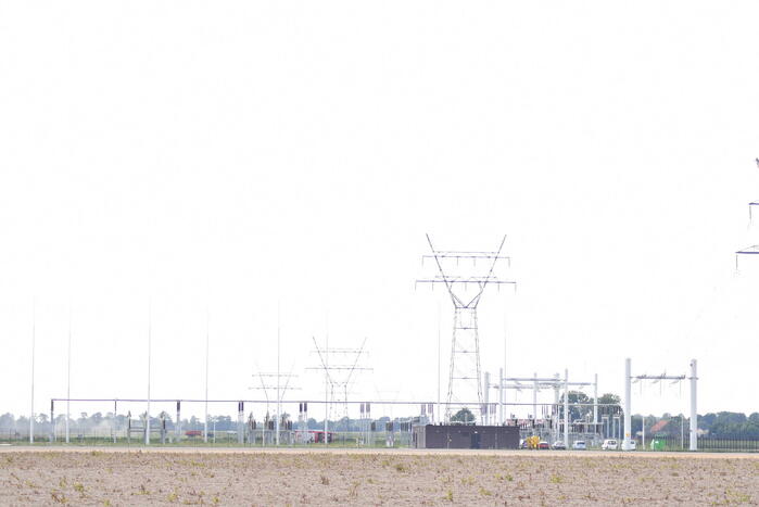 Grote stroomstoring vanwege brand in 150KV station