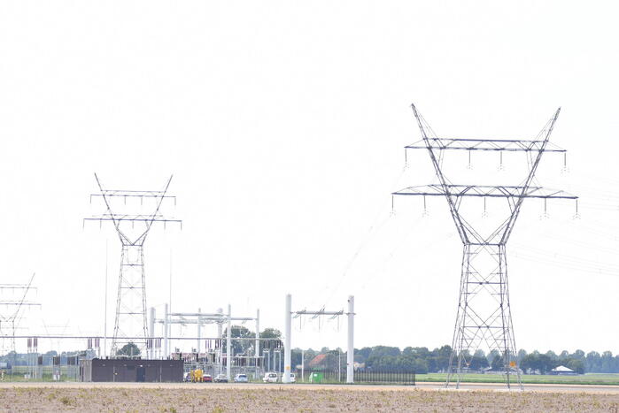 Grote stroomstoring vanwege brand in 150KV station