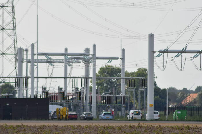 Grote stroomstoring vanwege brand in 150KV station