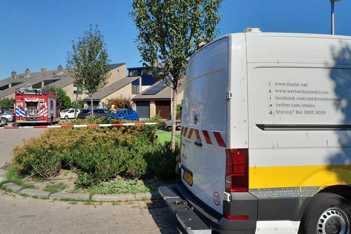 Flinke gaslekkage door werkzaamheden