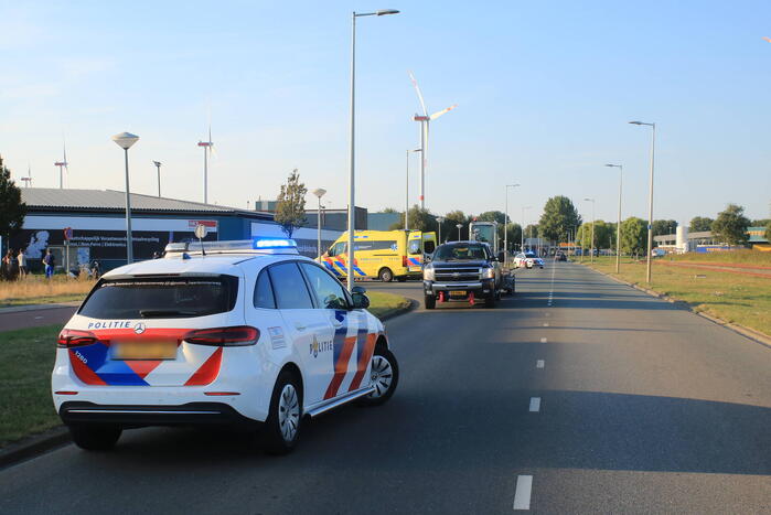 Scooterrijder gewond bij botsing met auto