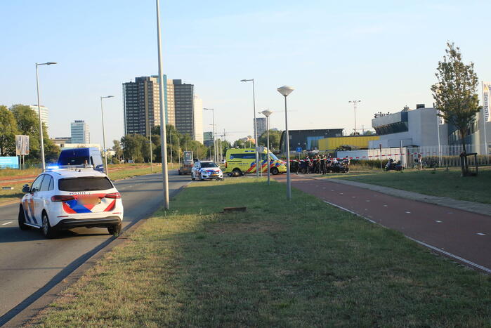 Scooterrijder gewond bij botsing met auto