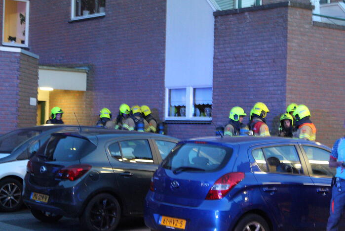 Brandweer ingezet bij brand in appartement
