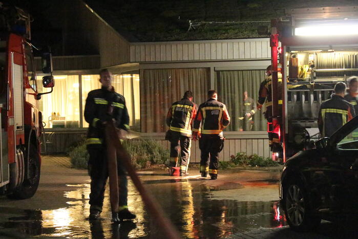 Groot alarm vanwege brand op balkon zorgcentrum