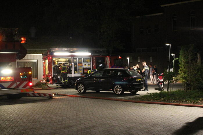 Groot alarm vanwege brand op balkon zorgcentrum