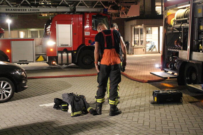 Groot alarm vanwege brand op balkon zorgcentrum