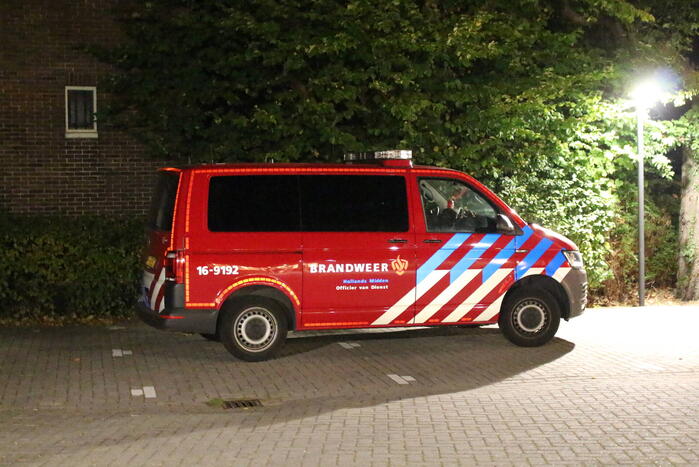 Groot alarm vanwege brand op balkon zorgcentrum