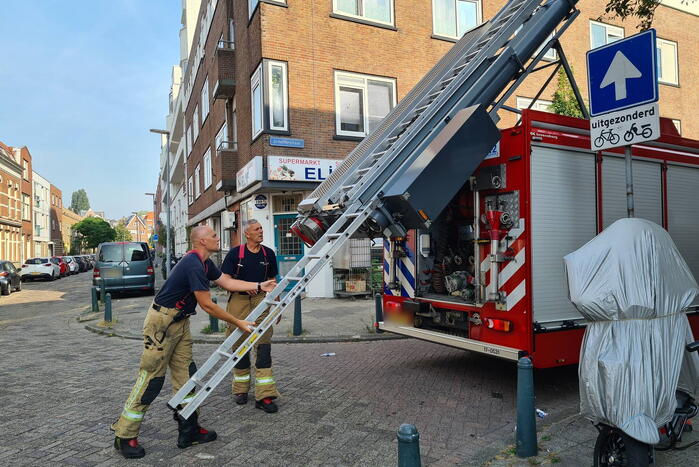 Brandweer ingezet vanwege buitensluiting