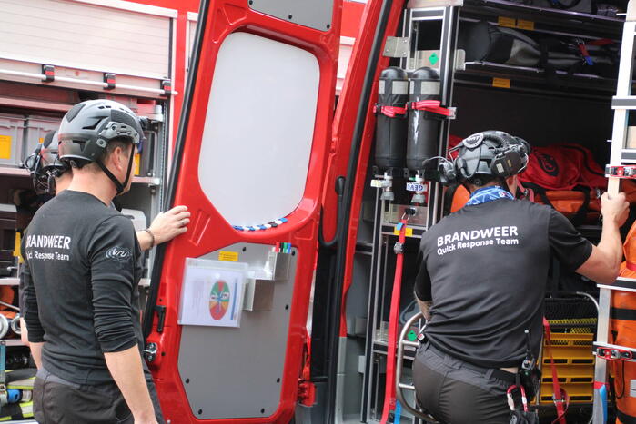 Veel hulpdiensten ingezet voor persoon met verward gedrag