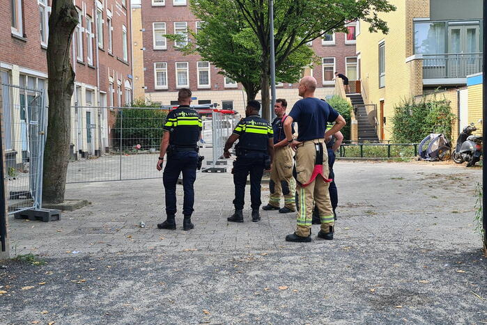 Aanhouding na brand in slooppand