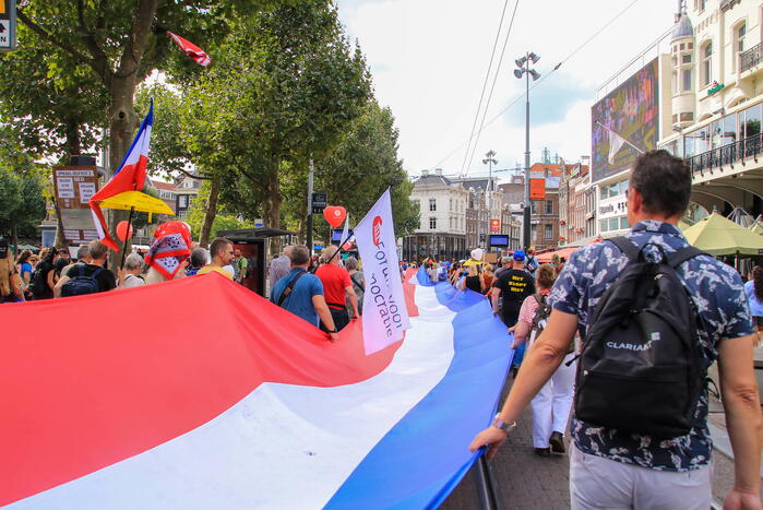 Demonstratie tegen kabinet
