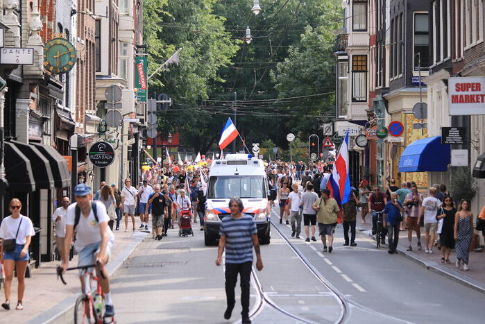 Demonstratie tegen kabinet