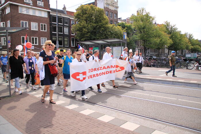 Demonstratie tegen kabinet