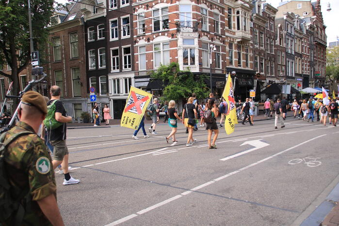 Demonstratie tegen kabinet