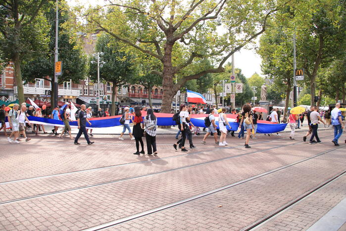 Demonstratie tegen kabinet