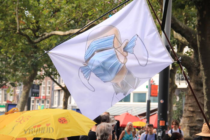 Demonstratie tegen kabinet