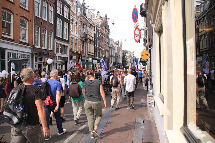 Demonstratie tegen kabinet