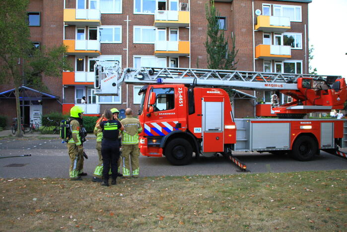 Brandweer verricht onderzoek naar brandmelding