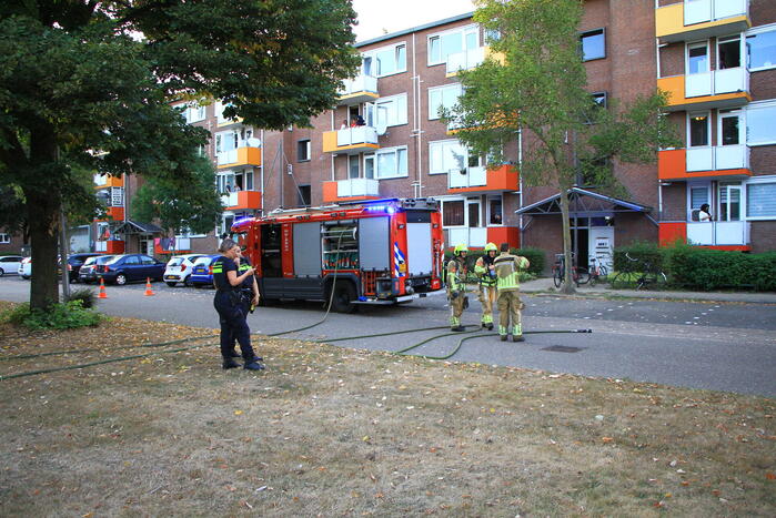 Brandweer verricht onderzoek naar brandmelding