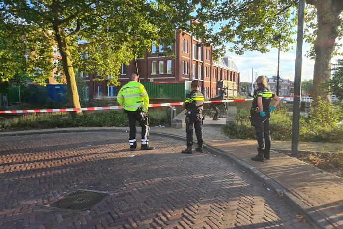 Politieonderzoek nadat magneetvissers zak met placenta opvist