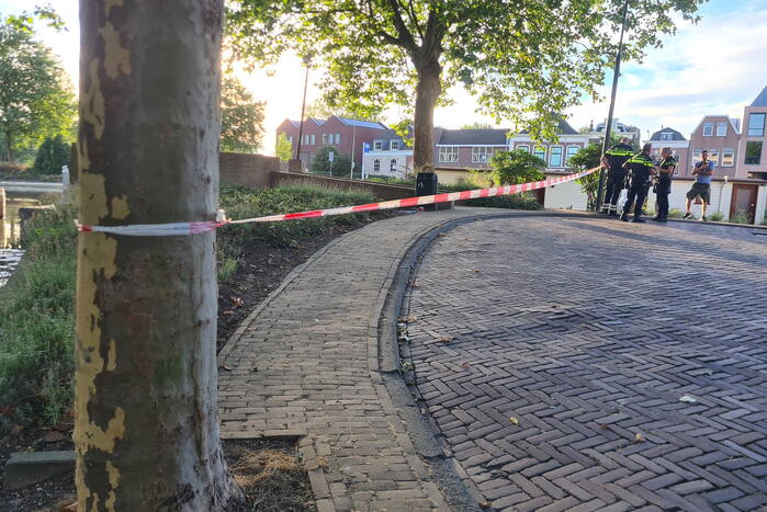 Politieonderzoek nadat magneetvissers zak met placenta opvist