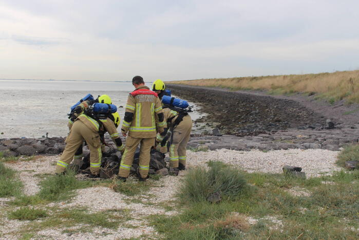 Buitenbrand blijkt kampvuur