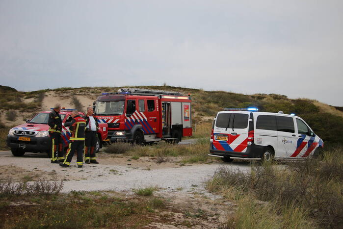 Duinbrand snel onder controle
