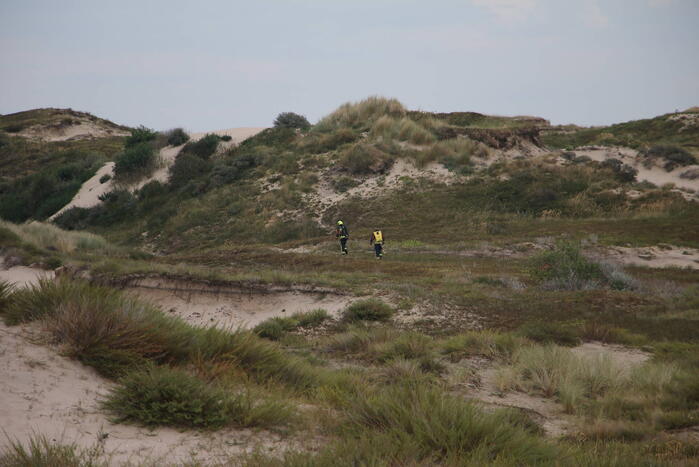 Duinbrand snel onder controle